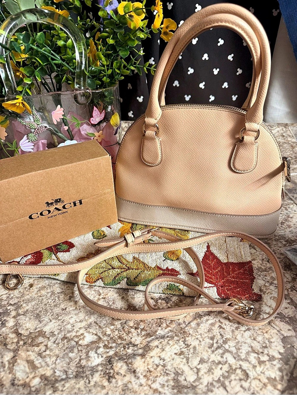 Coach Mini Sierra Satchel in Pink